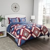 Hastings Home Hastings Home Americana Comforter Set, Full-Queen 950723TVT